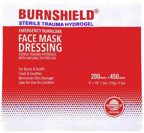 Burnshield 1012282 Burn Compress maska za lice 450 mm x 200 mm