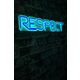 Ukrasna plastična LED rasvjeta, Respect - Blue