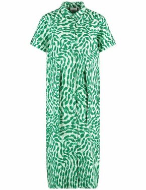 GERRY WEBER Košulja haljina zelena / pastelno zelena / bijela