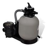 vidaXL Pumpa s pješčanim filterom 600 W 17000 L/h