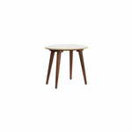 Bež okrugli stolić za kavu 40x51 cm Romano – Light &amp; Living