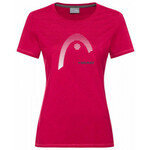Ženska majica Head Club Lara T-Shirt - magenta