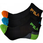 Čarape za tenis Fila Calza Cycling Socks 3P - shock black