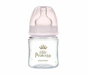 Canpol babies Royal Baby bočica za bebe 0m+ Pink 120 ml