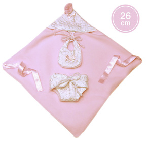 Llorens M26-308 odjeća za novorođenu djevojčicu