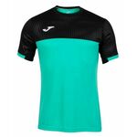 Muška majica Joma Montreal Short Sleeve T-Shirt M - green/black