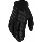 100% Brisker Gloves Black L Rukavice za bicikliste