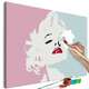 Slika za samostalno slikanje - Marilyn in Pink 60x40