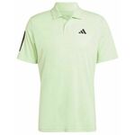 Muški teniski polo Adidas W Club 3 Stripes Polo - semi green spark