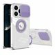 MM TPU IPHONE 13 PRO MAX 6.7 CLEAR CAM AND RING, 2mm purple