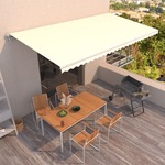 Tenda na automatsko uvlačenje 600 x 350 cm krem