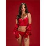 Sinsay - Korzet crvena SS 2025 596CE-33X