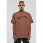 Giza Oversize Tee Bark tamnocrvena