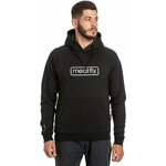 Meatfly Gravel Technical Hoodie Black S Majica s kapuljačom na otvorenom