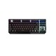 MSI GK50 Low Profile TKL, tipkovnica, crna