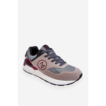 Boto Men's Lace-Up Sports Shoes Gray And Black Stephen crna, siva