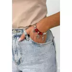 Red bracelet siva