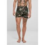 Men's camouflage boxers smeđa