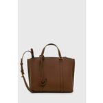 Torbica Pinko Carrie Shopper Classic . PE 24 PLTT 102833 A1LF Brown L17Q