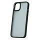 Satin Matt maskica za iPhone 12 / 12 Pro 6,1": crna