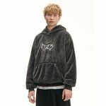 Cropp - Majica s umjetnim runom - crno