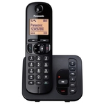 Panasonic KX-TGC220FXB bežični telefon, DECT, crni