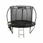Trampolin SPORT MAX 244 cm - crni - zeleni