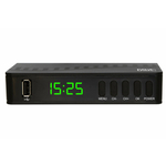 Evolveo DT-3055-T2-HEVC Alpha T2 Set-top boks, DVB-T2, FHD, FTA, crni