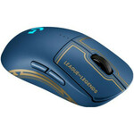 Logitech G Pro LOL Wave 2 gaming miš, optički, bežični, 16000 dpi/25600 dpi, 1000 Hz, bijeli/crni