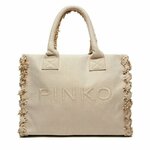 Torbica Pinko Beach Shopping PE 24 PLTT 100782 A1X1 Sabbia/Ecr 7UHQ