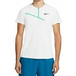 Muški teniski polo Nike Spring Slam Ultimate Zip Polo M - white/black