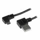 StarTech.com 1m 3 ft Micro-USB Cable with Right-Angled Connectors - M/M - USB A to Micro B Cable - 3ft Right Angle Micro USB Cable (USB2AUB2RA1M) - USB cable - 1 m - USB2AUB2RA1M