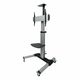 Podni stalak za TV DELTACO OFFICE ARM-0450 (37"-70", nagib + 5°/-12°, okret 0°+ 90°)