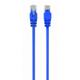 Gembird CAT5e UTP Patch cord, blue, 0,5 m GEM-PP12-0.5M_B