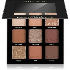 Sigma Beauty Eyeshadow Palette Spicy paleta sjenila za oči 9 g