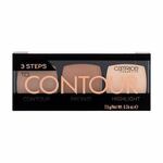 Catrice 3 Steps To Contour paleta za konturiranje 7,5 g nijansa 010 za žene