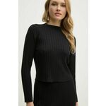 Pulover Pepe Jeans NICOLE TOP za žene, boja: crna, lagani, PL702240