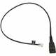 Jabra 8800-00-25 telefonski kabel 0,5 m Crno