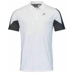 Muški teniski polo Head Club 22 Tech Polo Shirt M - white/dark blue