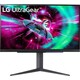 LG UltraGear 27GR93U-B monitor, IPS, 27", 16:9, 3840x2160, 144Hz, pivot, HDMI, Display port, USB