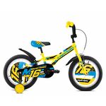 Capriolo bicikl BMX 16“HT MUSTANG yellow- black -blue