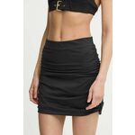 Suknja za plažu Praia Beachwear SWIM SKIRT boja: crna, mini, pencil, SWIMSKIRT