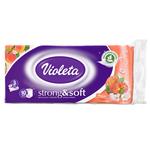 Violeta Strong &amp; Soft toaletni papir, Breskva, 3-slojni, 10/1