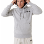 Muška sportski pulover Björn Borg Sthlm Hoodie - light gray melange