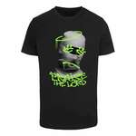 Mister Tee Majica 'Praise The Lord' siva / svijetlosiva / svijetlozelena / crna 15253983