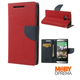 HTC M8 mercury torbica red