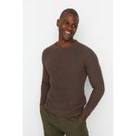 Muški džemper Trendyol Knitwear smeđa