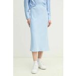 Suknja Calvin Klein midi, ravna, K20K207884