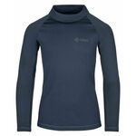 Children's functional thermal underwear Kilpi WILLIE-J dark blue plava