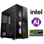 Računalo INSTAR Gamer Titan V5, Intel Core Ultra 7 265F up to 5.3GHz, Vodeno hlađenje, 32GB DDR5, 2TB NVMe SSD, NVIDIA GeForce RTX5070Ti 16GB, No ODD, 5 god jamstvo